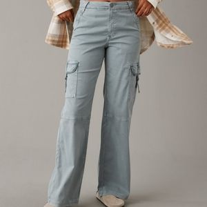 American Eagle Dreamy Drape Stretch Cargo Pants